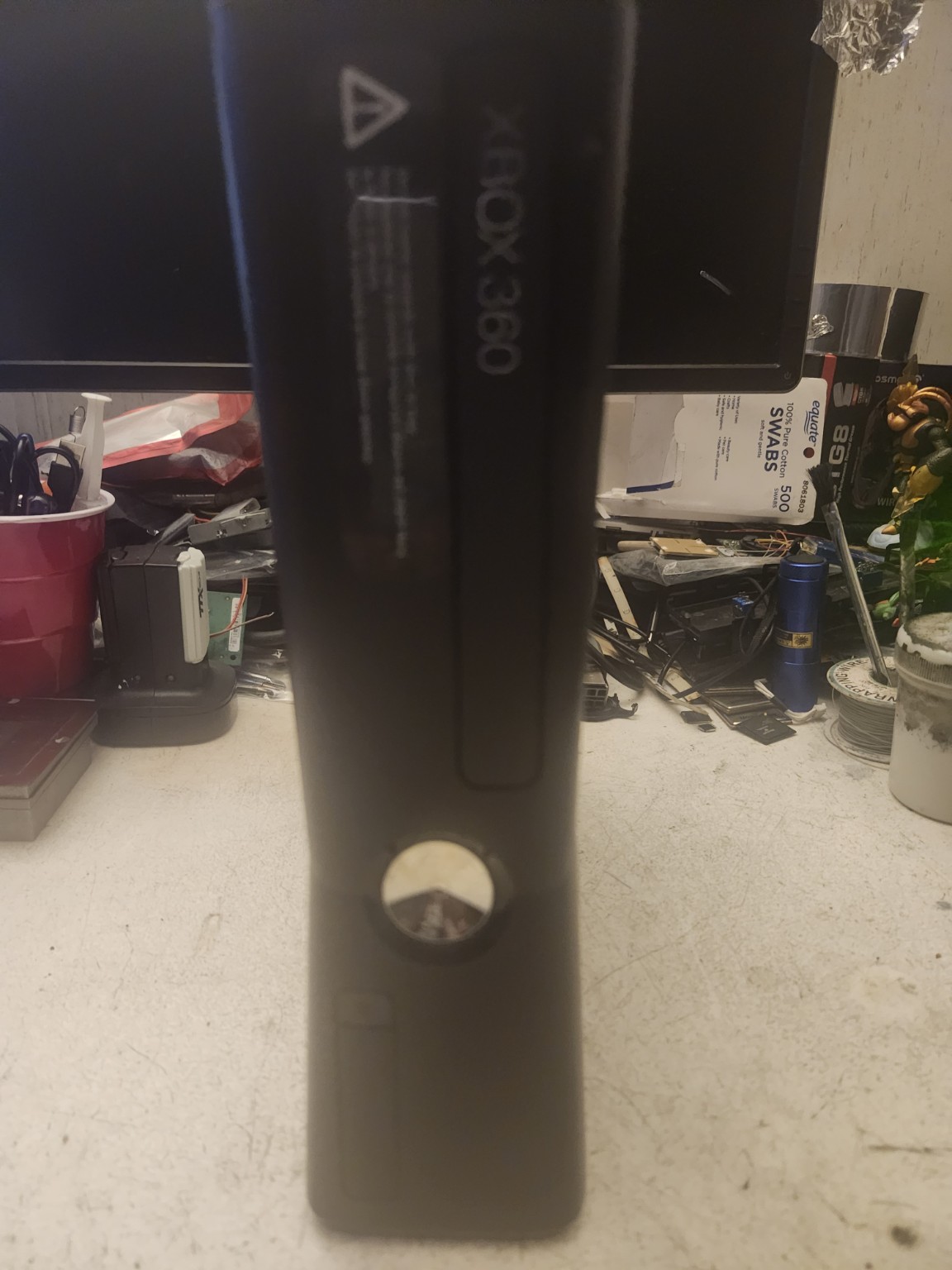 Xbox 360 Slim 2TB purple lighting photo 9