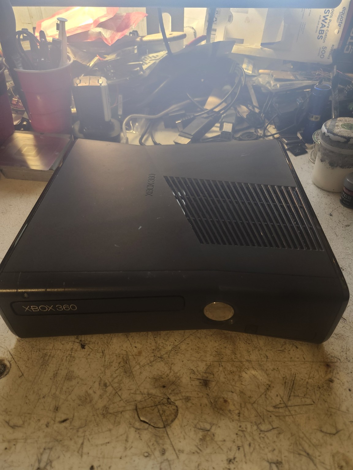 Xbox 360 Slim 4TB red LED photo 7